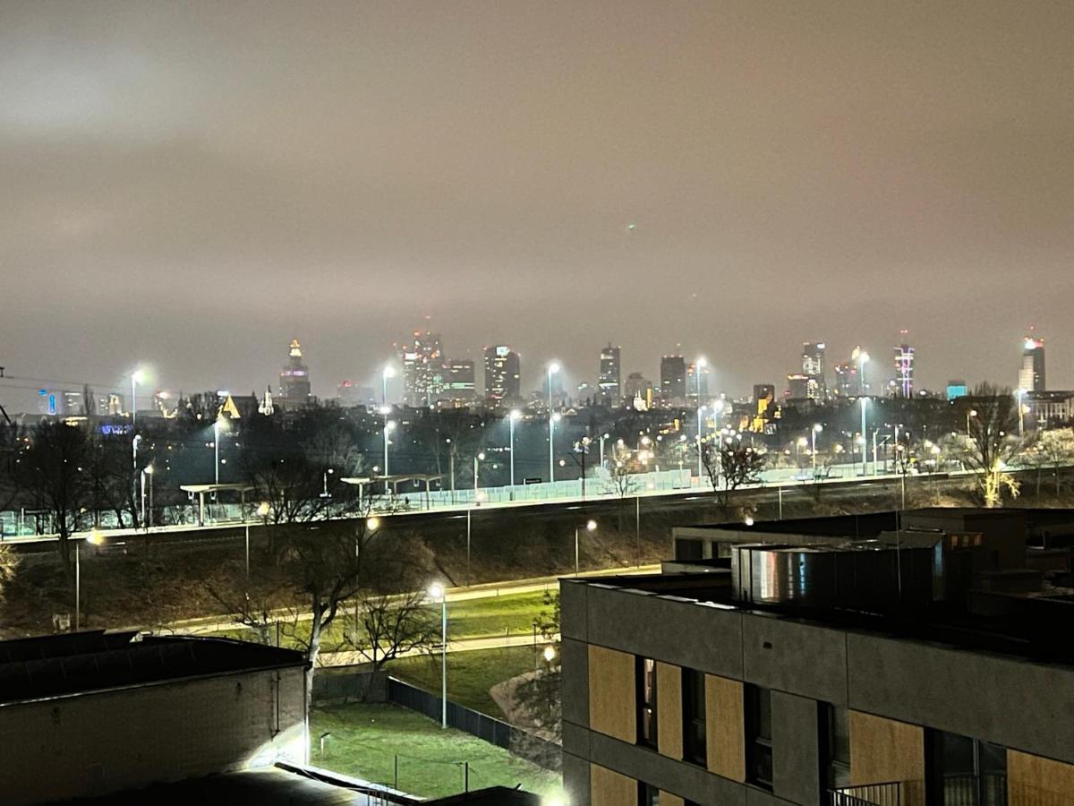 Warsaw Downtown View 3 Rooms 60M2+ Free Garage 2Km Old Town Metro 9Min Tram Dış mekan fotoğraf