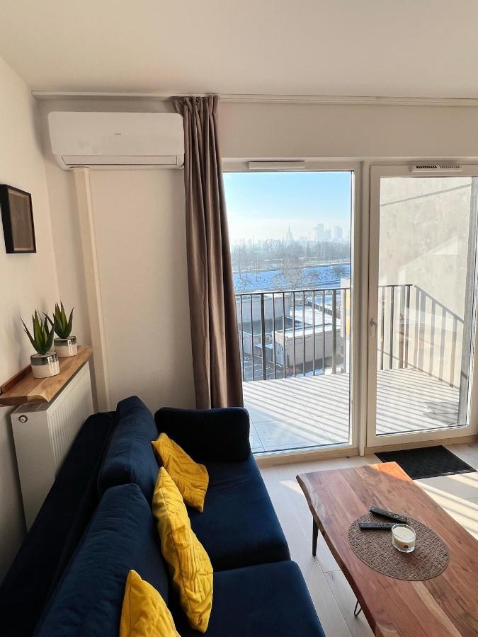 Warsaw Downtown View 3 Rooms 60M2+ Free Garage 2Km Old Town Metro 9Min Tram Dış mekan fotoğraf